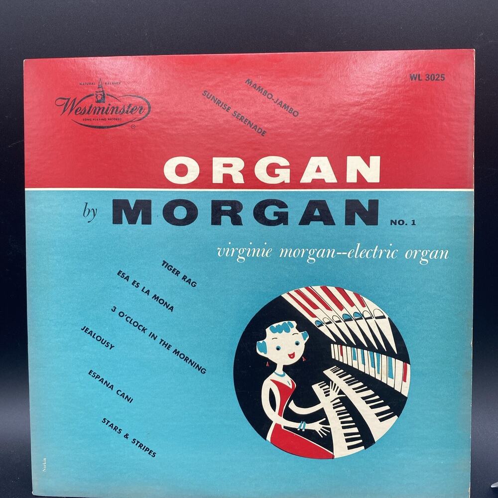 Virginie Morgan - Organ By Morgan No. 1 - Used Vinyl Record 10 - WL 3025